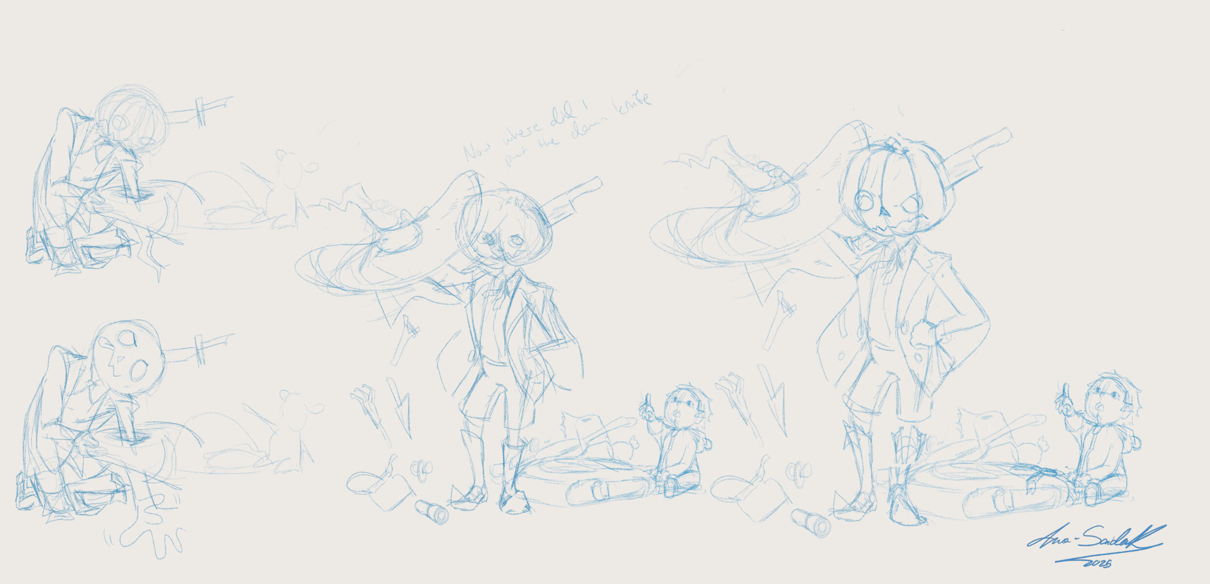 Luonnoksia poseista
