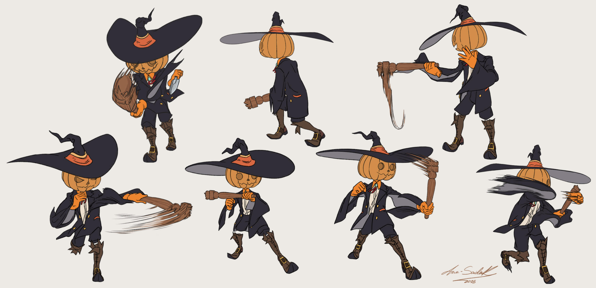 Les poses de combat de Stan