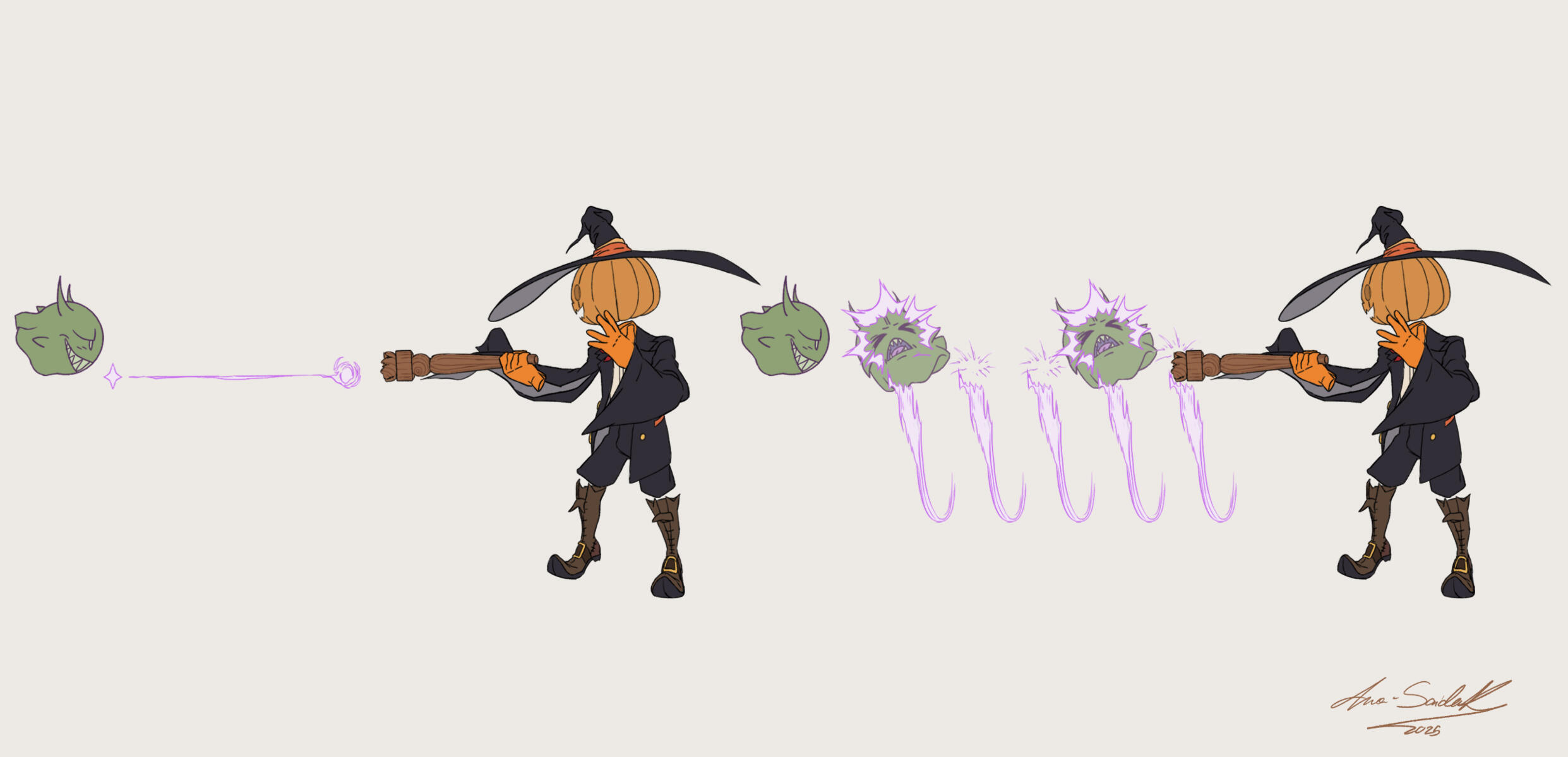 Stan melee taialla, pitkä etäisyys
